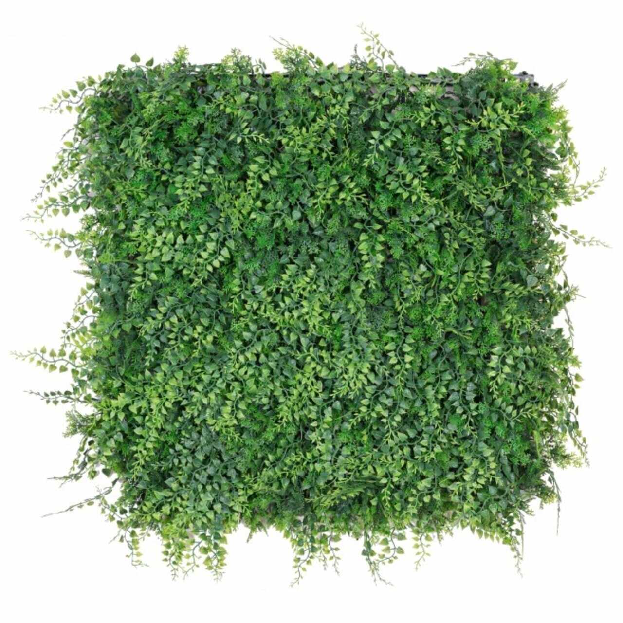 Panou verde artificial / gradina verticala artificiala Mix Green, Bizzotto, 50x50 cm